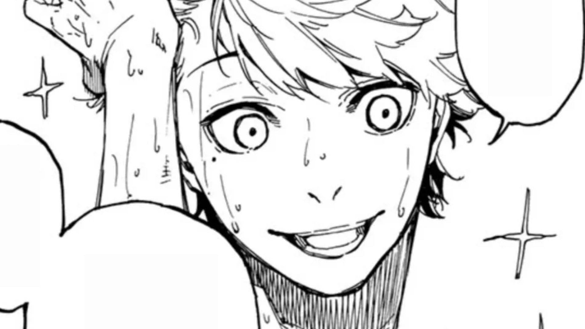 Ryosuke Kira as seen in the Blue Lock manga (Image via Kodansha)